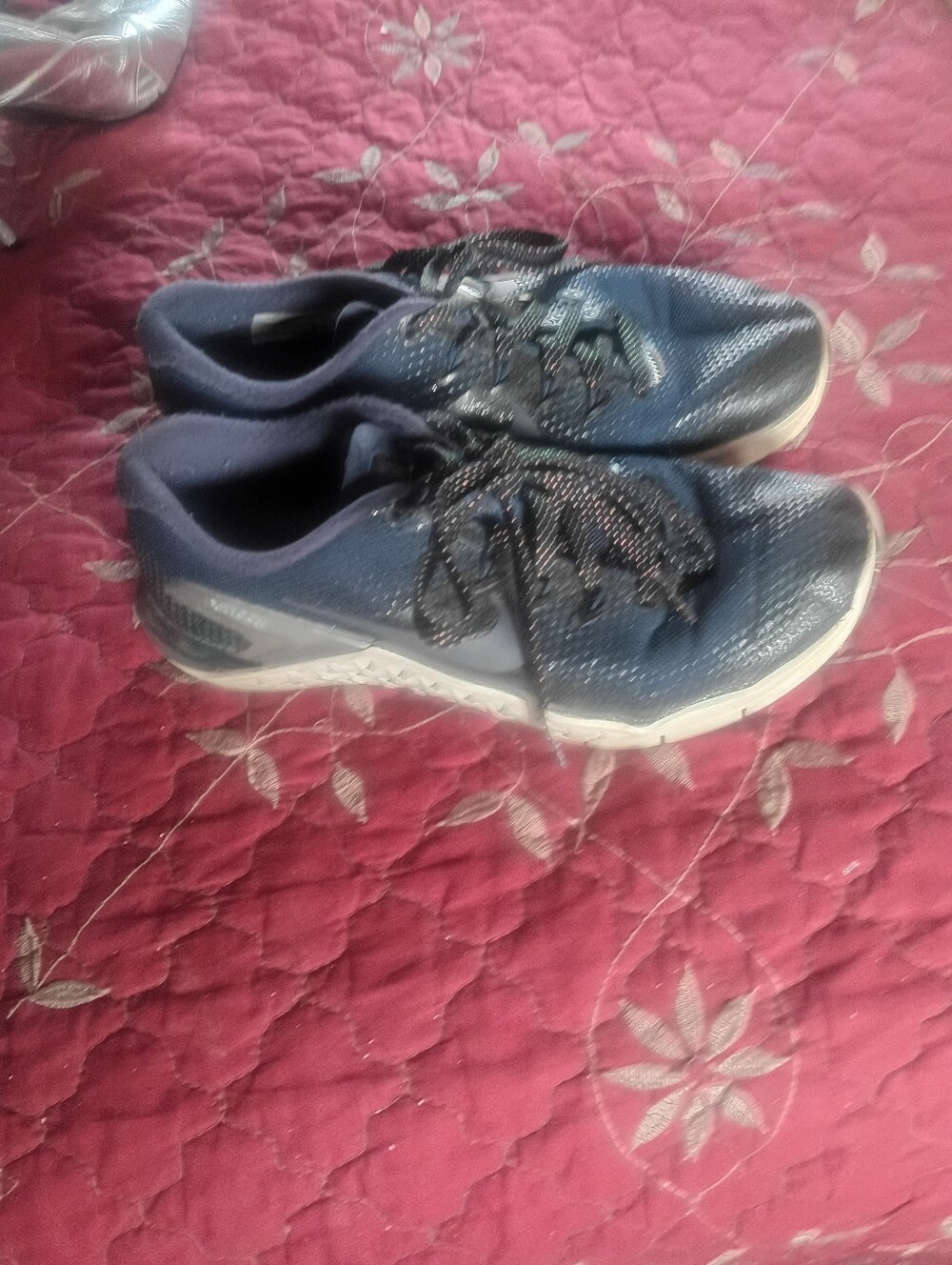 Women's Navy Athletic Sneakers - Comfortable Everyday Running Shoes